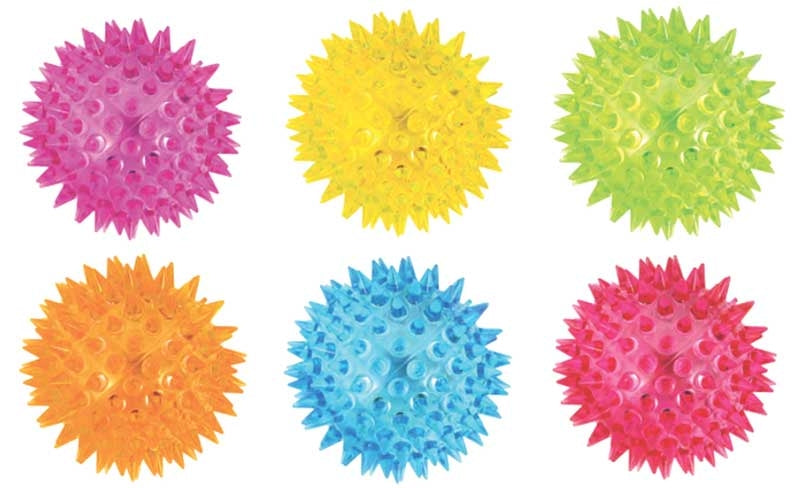 Neon Flashing Balls Sensory Toy